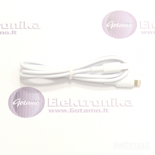 Apple Lightning į Type-C laidas 1 metras 27W Borofone WWW.GOTAMO.LT