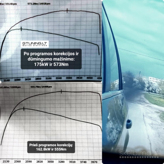 Dyzelinių automobilių variklių galios didinimas, parametrų optimizavimas