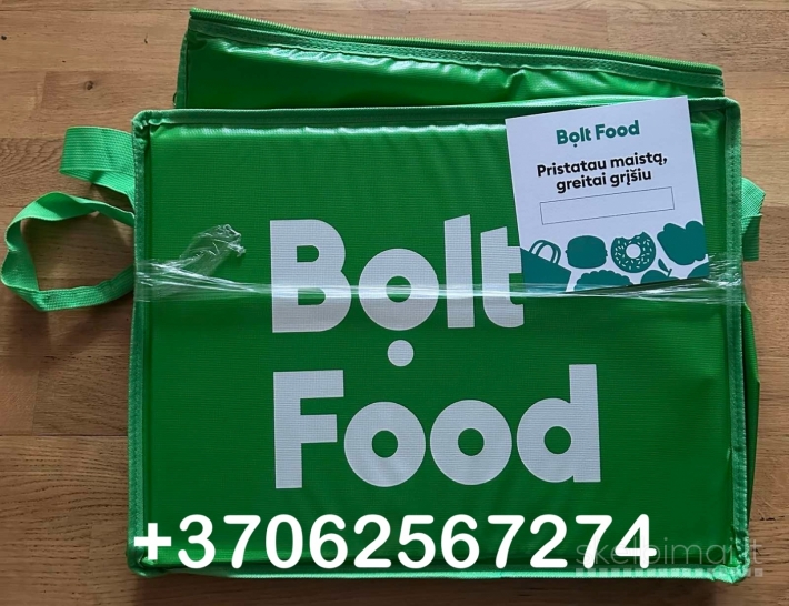 bolt food automobilinis krepšys