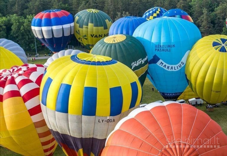 Užsisakykite skrydį oro balionu iš anksto šiai vasarai - Hotairbaloon.lt