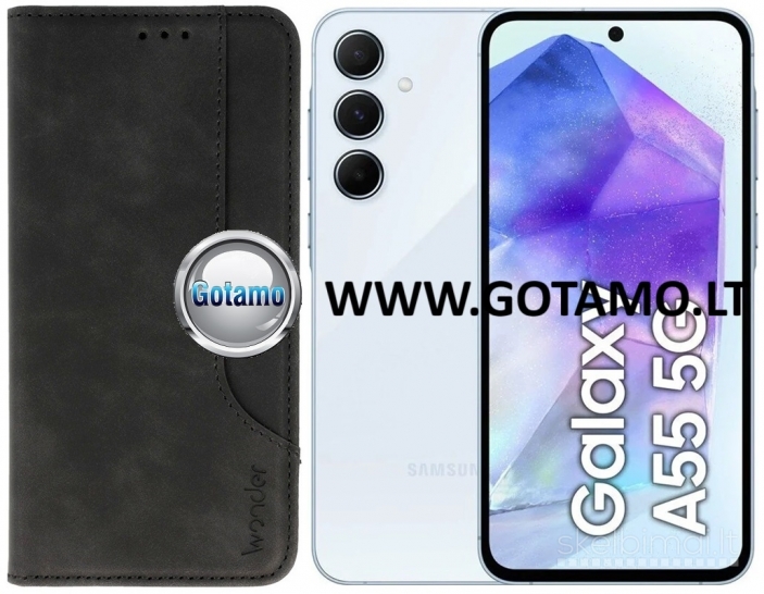 18 M-Wonder dėklai Samsung Galaxy A55 telefonui WWW.GOTAMO.LT