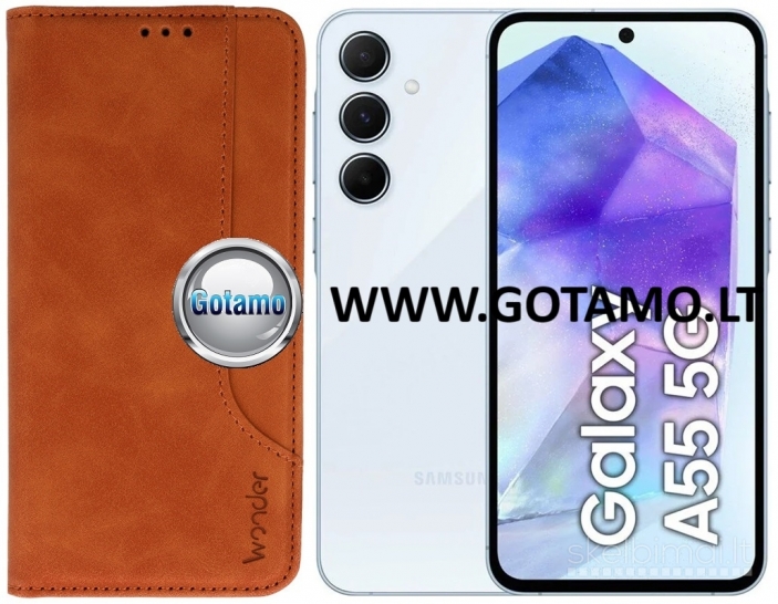 18 M-Wonder dėklai Samsung Galaxy A55 telefonui WWW.GOTAMO.LT