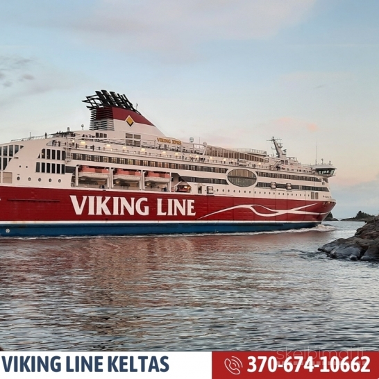 Pigūs keltų bilietai į Suomiją ir iš Suomijos su Viking Line keltu