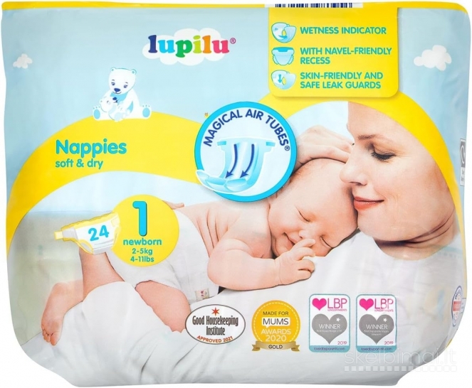 Pampers, Lupilu, Mamia, Little Angel, Libero, Bleer, Coop, Lille Go.