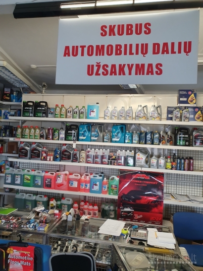 AUTOMOBILIŲ DALYS,TEPALAI