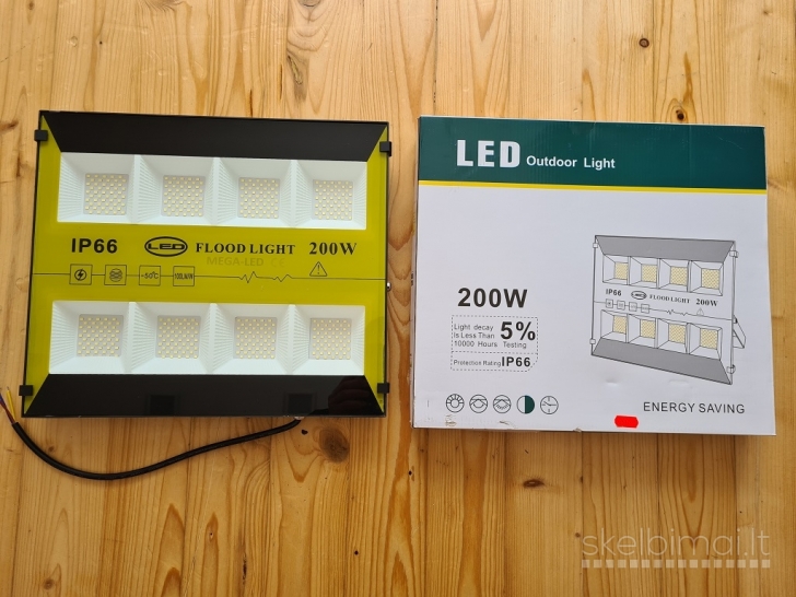 200w LED SMD lauko šviestuvas