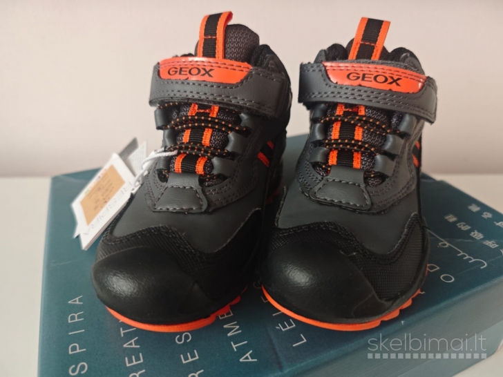 Geox Amphibiox Abx grey/orange žieminiai batai