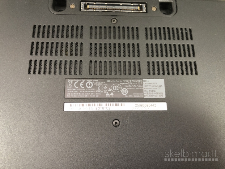 Nešiojamas kompiuteris Dell Latitude E5270