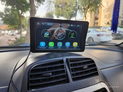 Nauja Universali multimedija Carplay su registratoriumi galinio vaizdo kamera