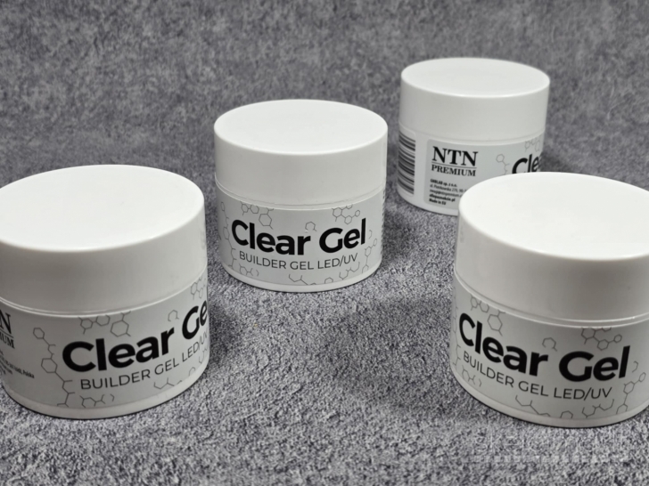 Skaidrus gelis nagų priauginimui NTN Clear Gel 50g