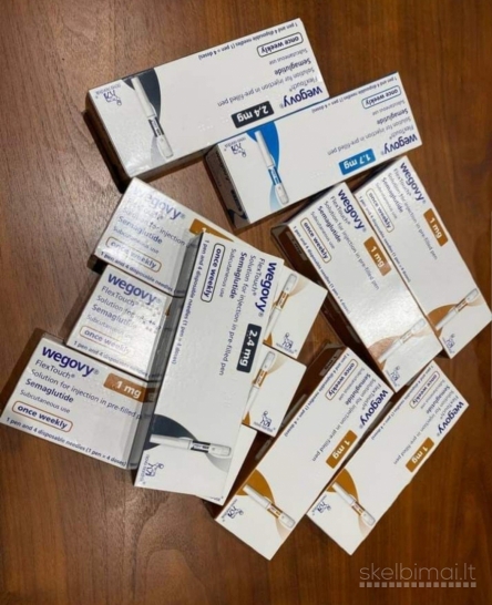 Parduodamas Wegovy 0.25 mg , 0.5mg , 1mg , 1.7mg , 2.4mg