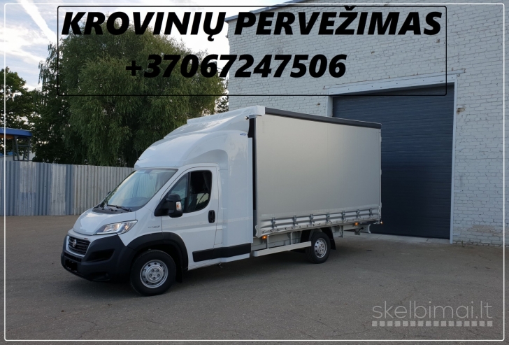 Itin greitas tarptautinis krovinių pervežimas LT-EU-LT mikroautobusais 