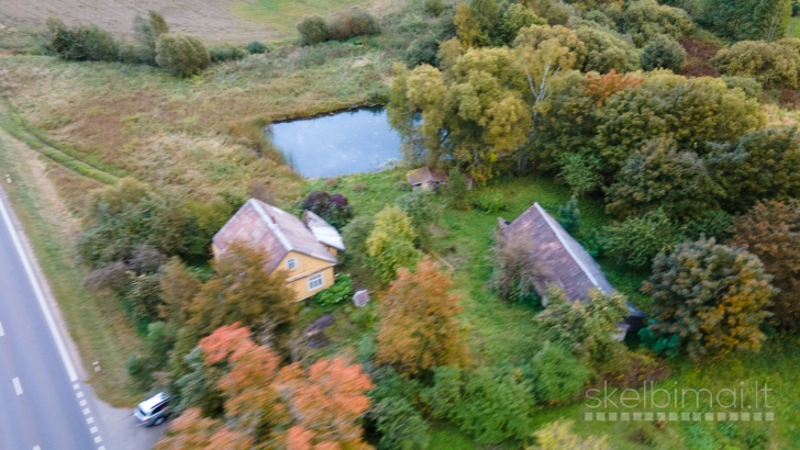 Leliūnai gyv. 84kvm namas su tvenkiniu, 59 arai - Utenos raj.,