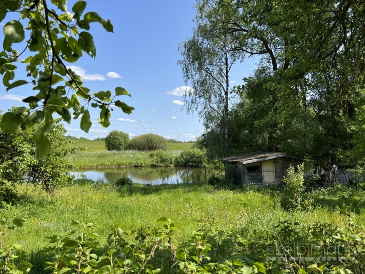 Leliūnai gyv. 84kvm namas su tvenkiniu, 59 arai - Utenos raj.,