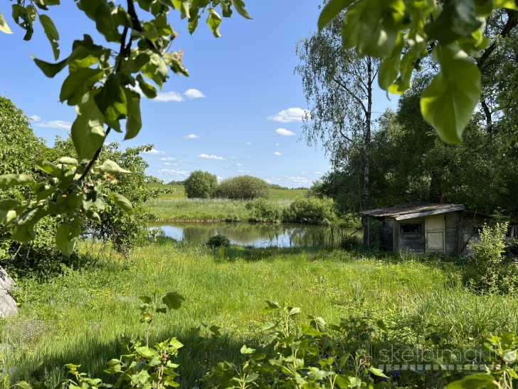 Leliūnai gyv. 84kvm namas su tvenkiniu, 59 arai - Utenos raj.,