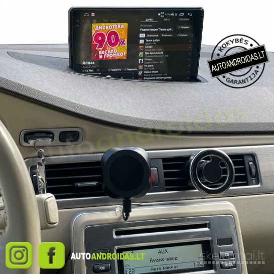 VOLVO S80 V70 XC70 2006-2011 Android multimedija Carplay