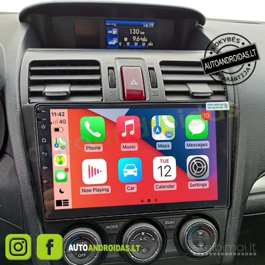 SUBARU IMPREZA WRX STI FORESTER 4 SJ XV 2012-18 Android multimedija Carplay