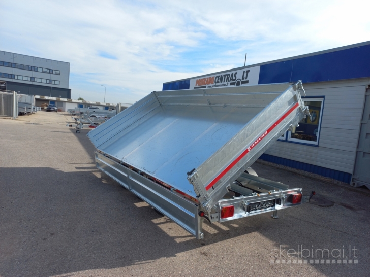 TEMARED TIPPER 4020/3 C S 3,5T, hidraulinis pavertimas.savivartė