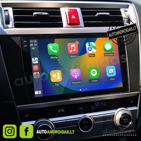 SUBARU OUTBACK 5 LEGACY 6 2014-18 Android multimedija Carplay