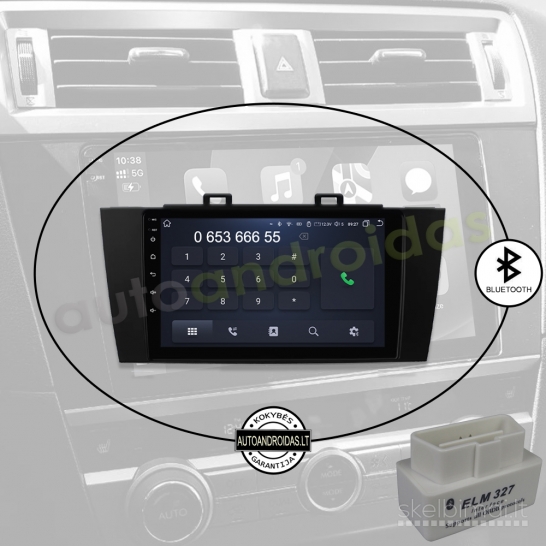 SUBARU OUTBACK 5 LEGACY 6 2014-18 Android multimedija Carplay