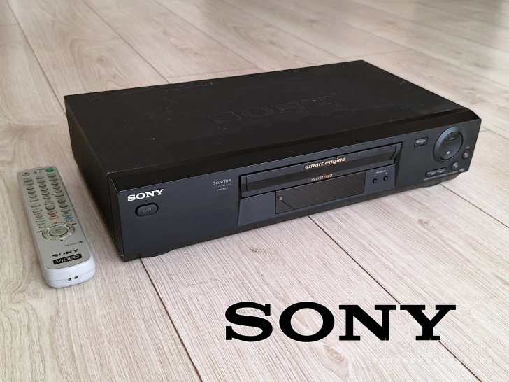 Sony Vhs kasečių grotuvas Vcr su defektu