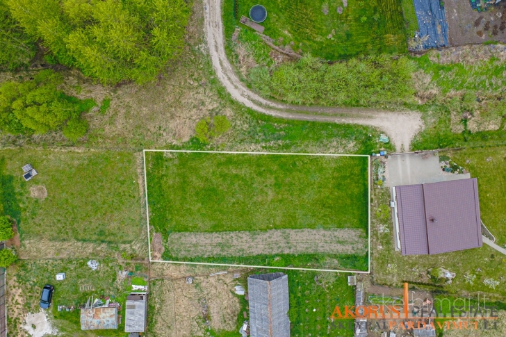 sklypaipardavimui.lt - Taisyklingos formos sklypas akligatvyje