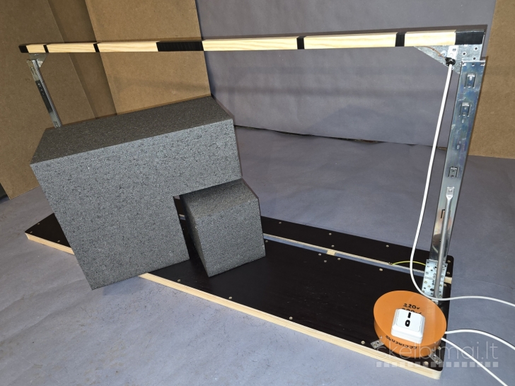 Polistirolo staklės 300w
