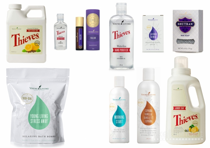 Young Living kompanijos eterinis aliejus