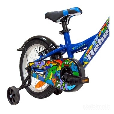 Vaikiškas dviratis 4Kids Rebel 16"