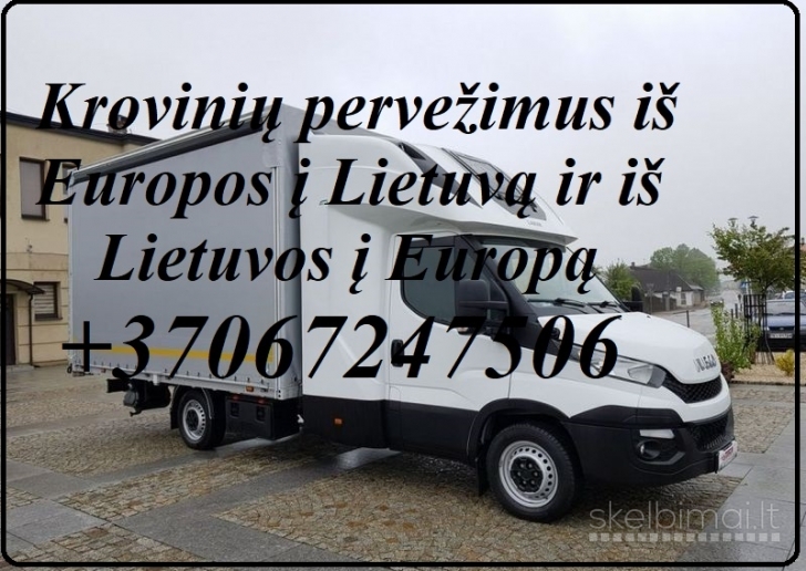 Baldų pervežimas į Europą ir iš Europos www.voris.lt 