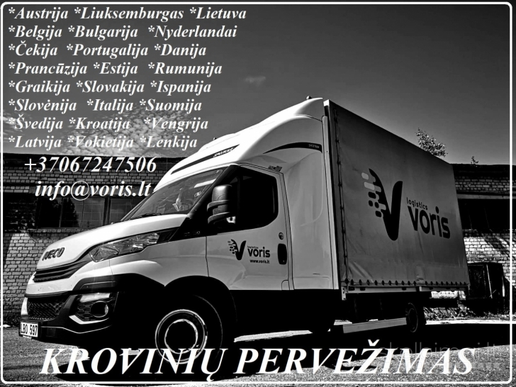 Ieškote patikimo partnerio, kuris pasirūpins Jūsų kroviniais? www.voris.lt 