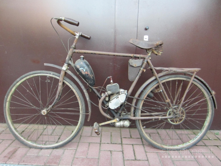 Senovinis motorinis dviratis ZIL