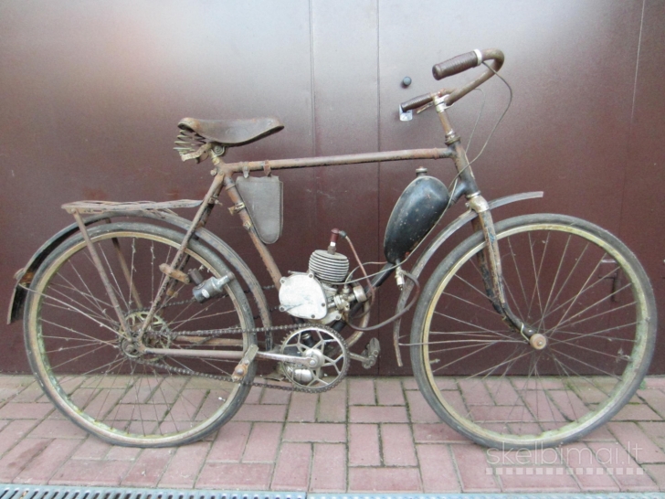 Senovinis motorinis dviratis ZIL