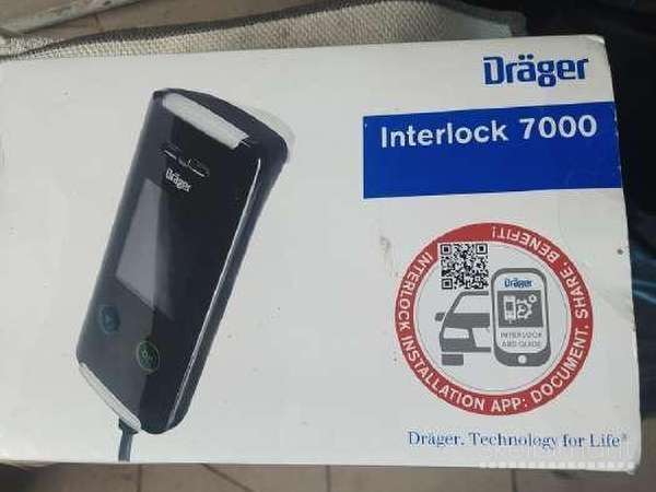 Parduodamas alkoblokas Drager Interlock 7000