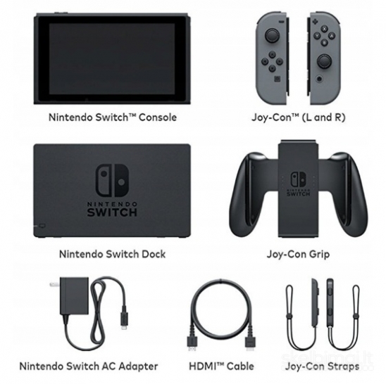 Geros būklės Nintendo Switch OLED konsolė