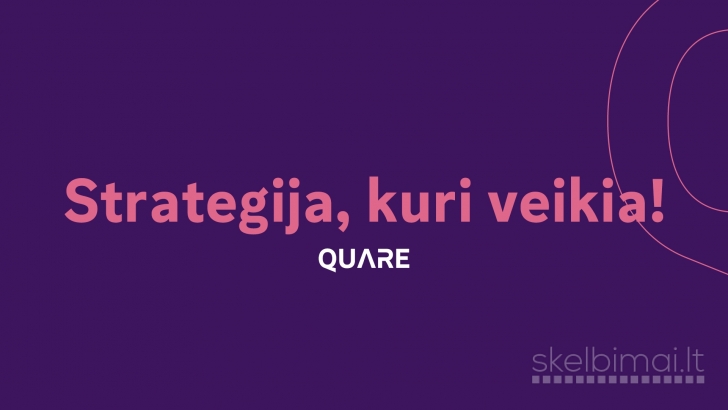 Quare Agency - Reklamos strategija, kuri veikia!