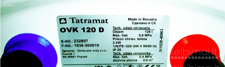 Boileris TATRAMAT 125L