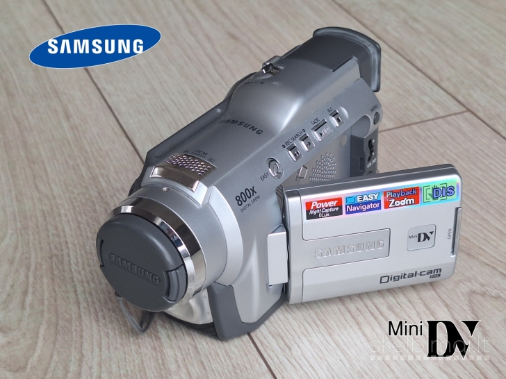 Mini Dv kamera Samsung vp-d20i kaip nauja