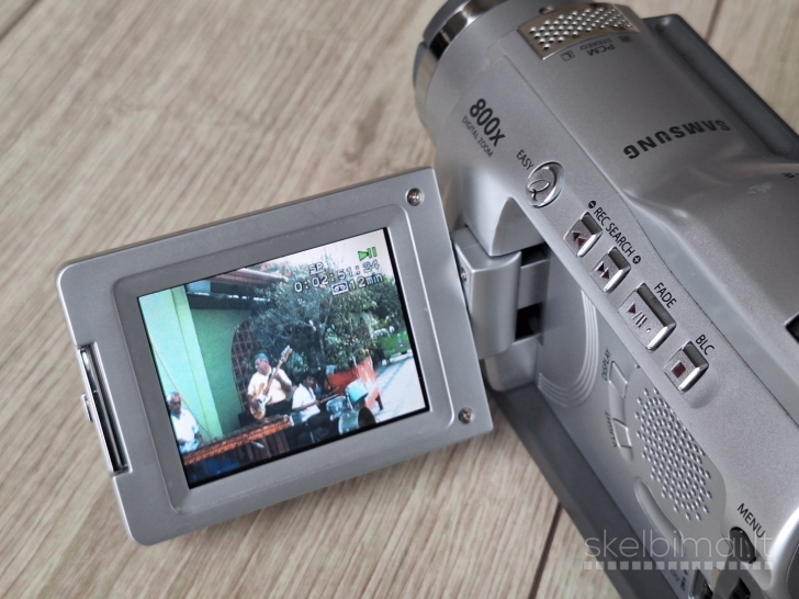 Mini Dv kamera Samsung vp-d20i kaip nauja