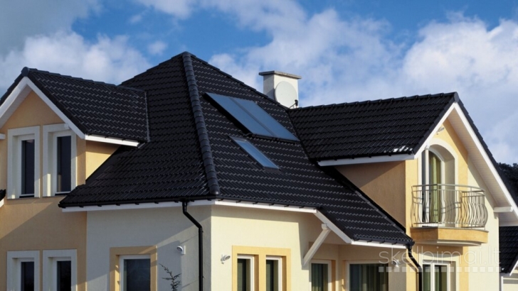 Čerpė Zanda Lumino betoninė stogo danga MONIER, Klaipėda