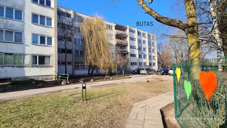 2 kambarių butas Spindulio g.