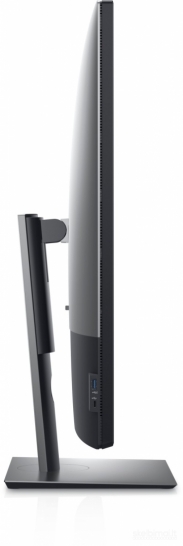 DELL UltraSharp U4320Q 4K IPS monitorius šiek tiek įskeltu ekranu