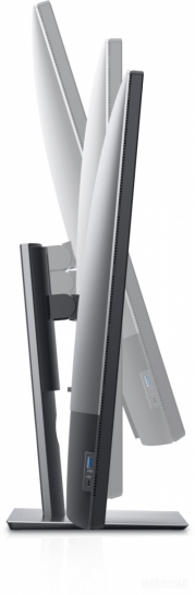DELL UltraSharp U4320Q 4K IPS monitorius šiek tiek įskeltu ekranu