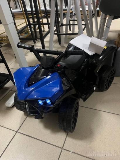 Naujas vaikiškas elektrinis keturratis