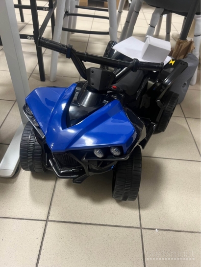 Naujas vaikiškas elektrinis keturratis