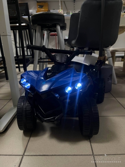 Naujas vaikiškas elektrinis keturratis