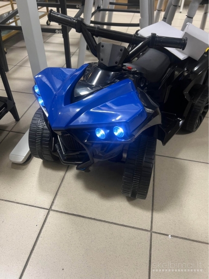 Naujas vaikiškas elektrinis keturratis