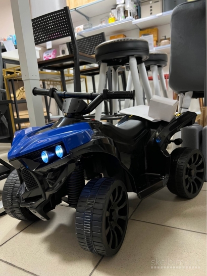 Naujas vaikiškas elektrinis keturratis