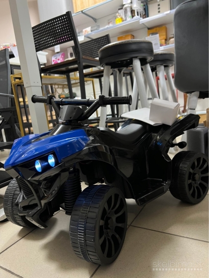 Naujas vaikiškas elektrinis keturratis