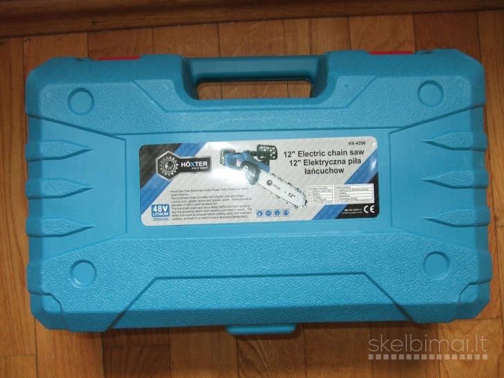Akcija New Akumuliatoriniai Pjūklai 48v, sina 34cm